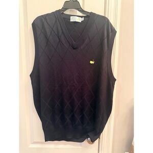 Masters Augusta National men's silk sweater Vest. Size XL